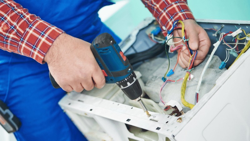 Sancaktepe Samsung Samsung çamaşır makinesi kart tamiri – Su almama arızası orijinal parça ile giderildi. - Teknik servis örneği
